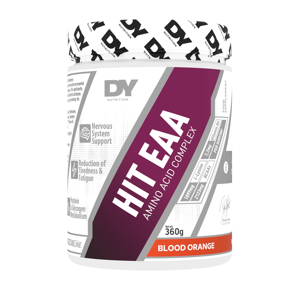 DY Nutrition Hit EAA Amino Acid Complex 360g Blood Orange