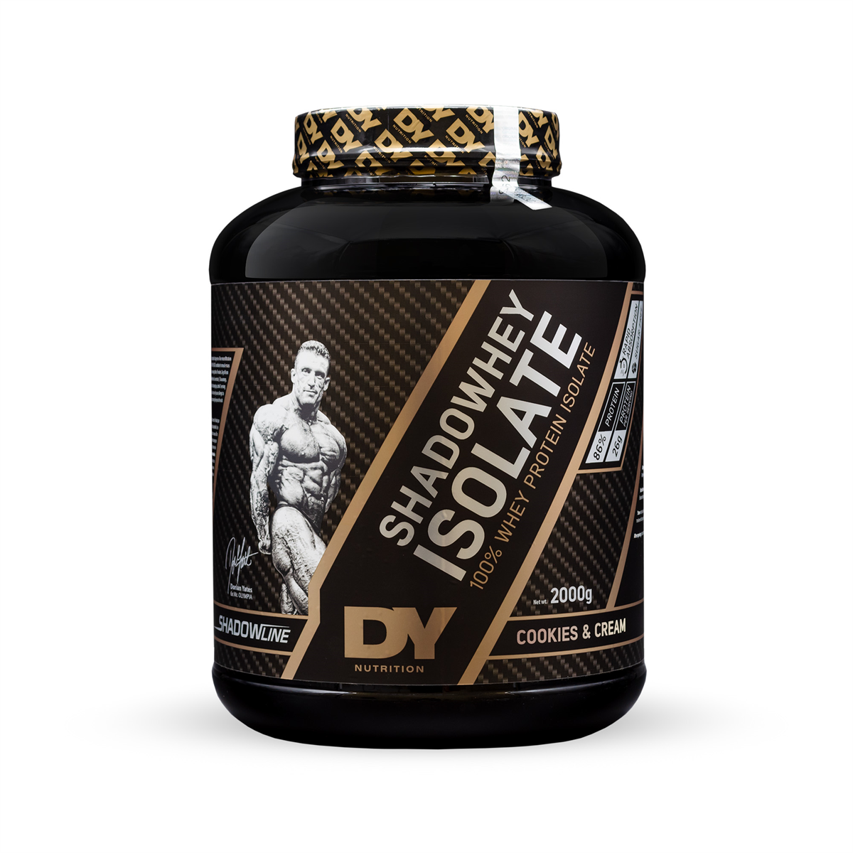 DY Nutrition Shadowhey Isolate 2kg Strawberry-Banana