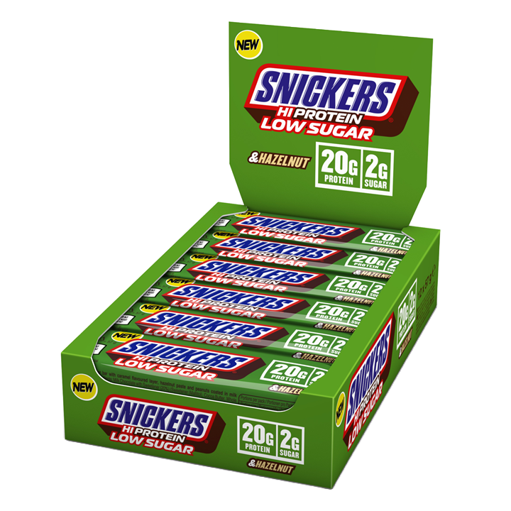 Snickers Low Sugar Protein Bar 12x57g Peanut