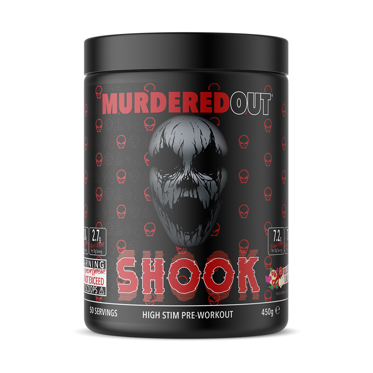 Murdered Out Shook 450g Zomberry