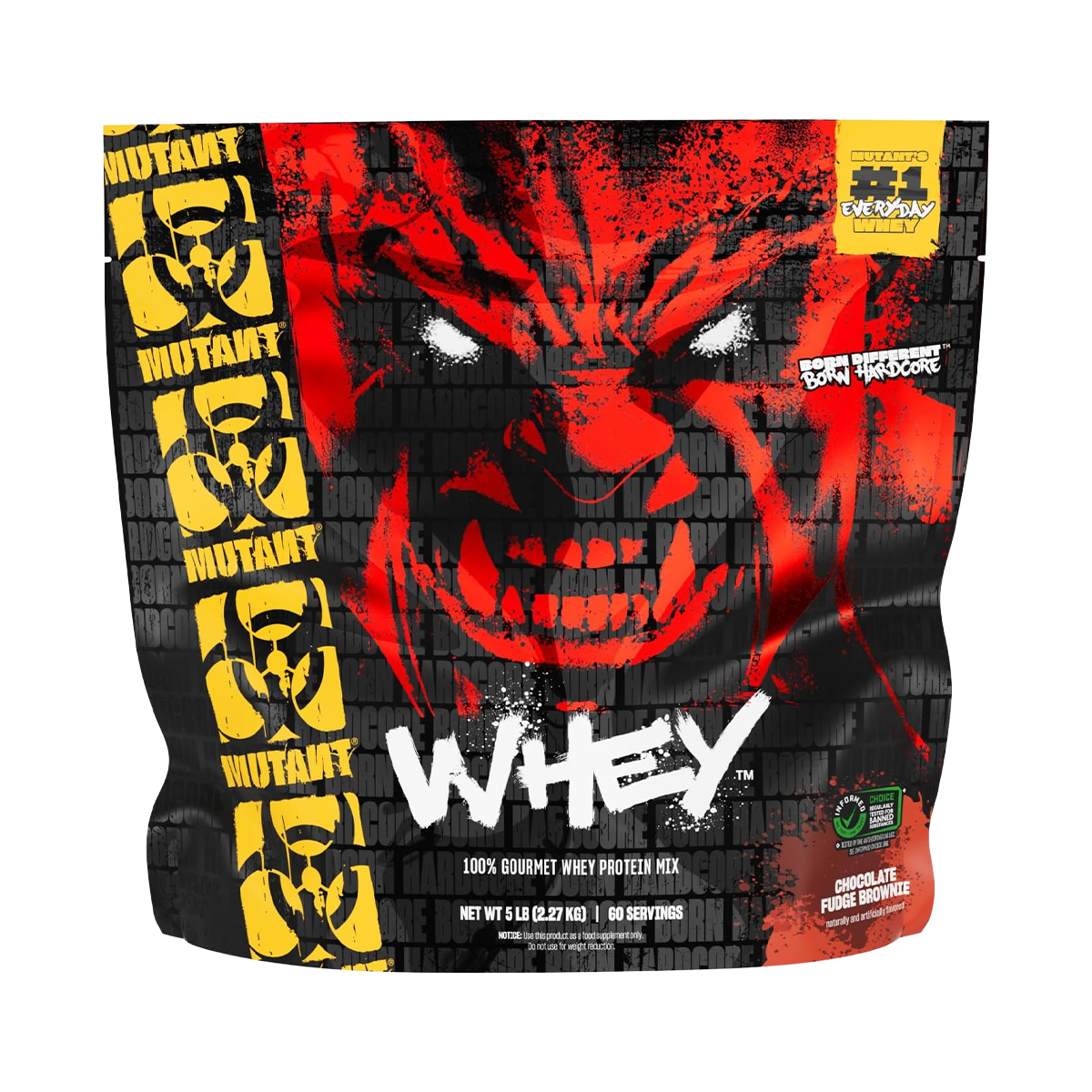Mutant Whey Chocolate Fudge Brownie 2.27kg