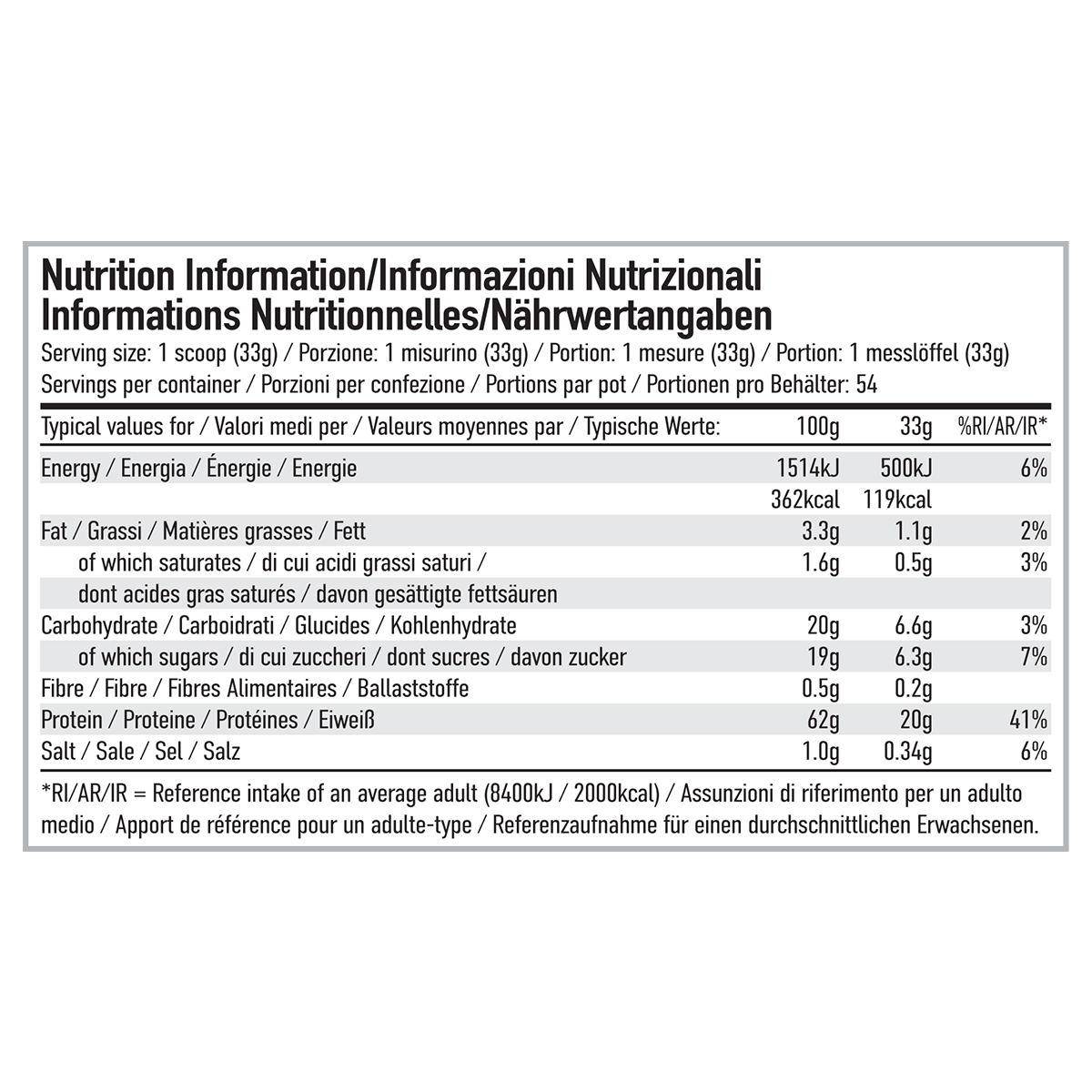 Per4m Advanced Whey Protein 810g Peaches & Cream