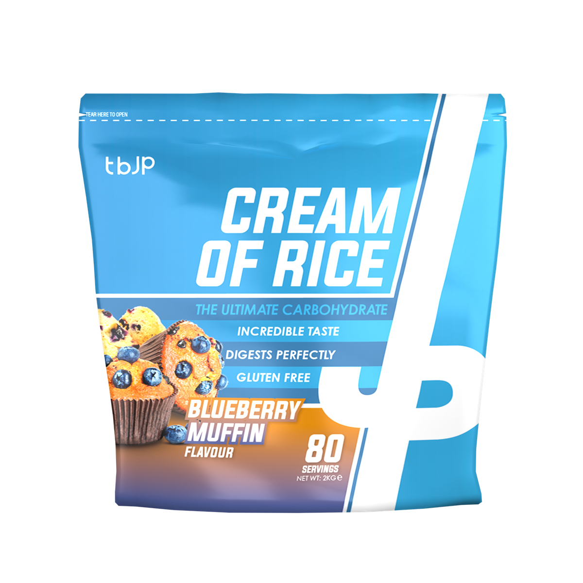 Trained By JP Cream Of Rice 2kg Caramel Biscuit