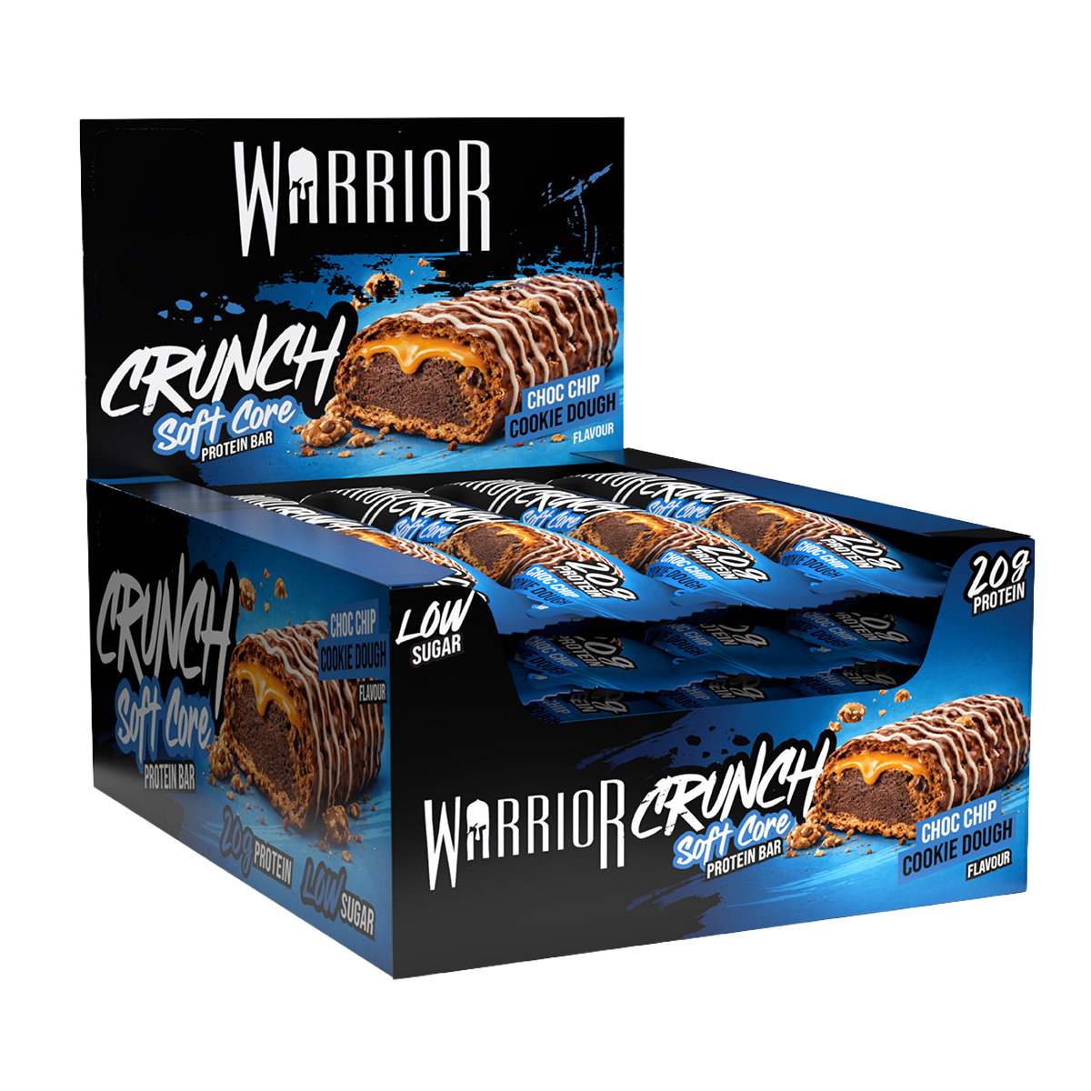 Warrior Crunch Bars 12x64g Peanut Butter Cup